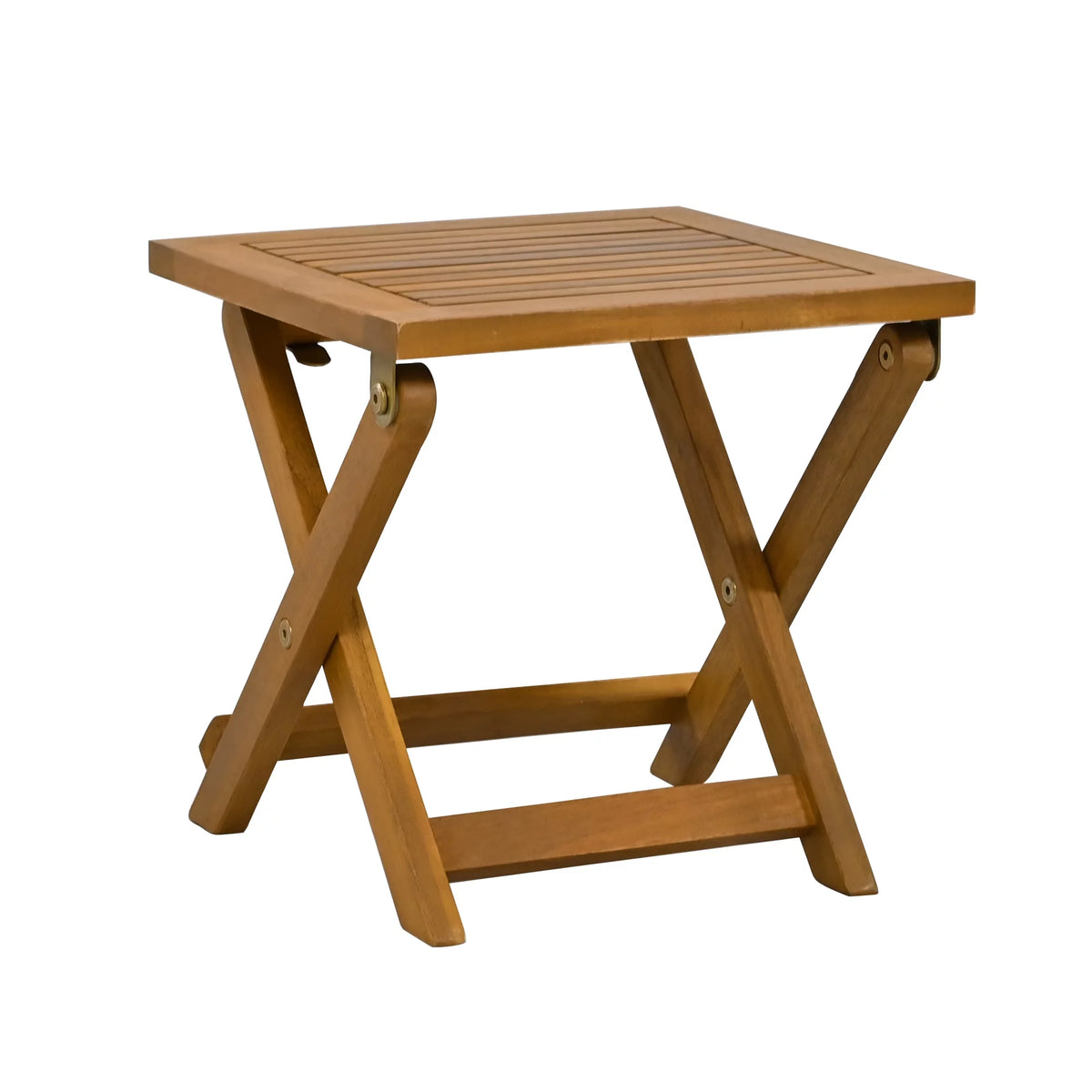Portable Wood Chaise Lounge Set with Tea Table B448