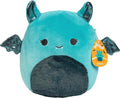 10" Teal Bat Plush Stuffed Animal Toy B93991