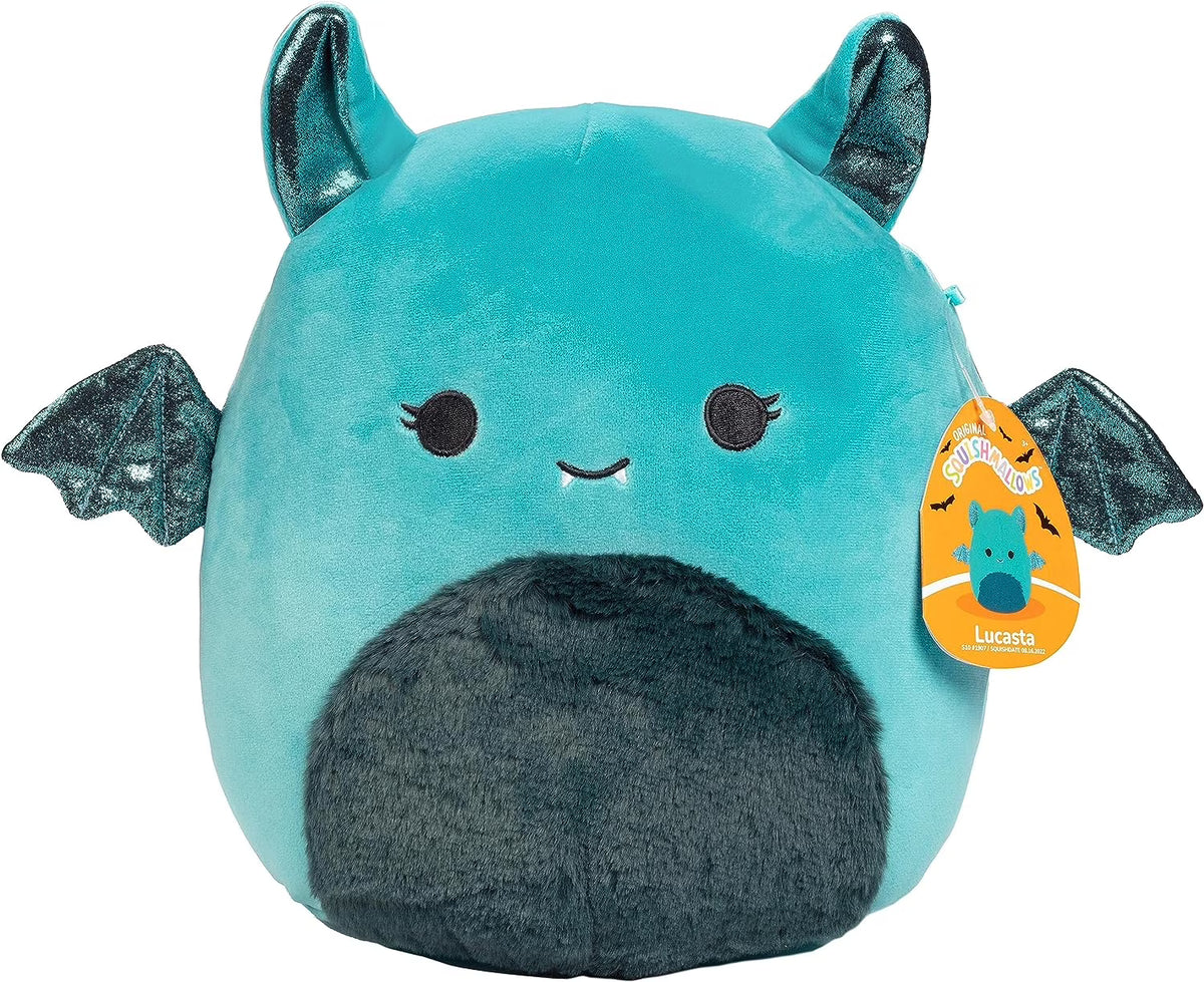 10" Teal Bat Plush Stuffed Animal Toy B93991