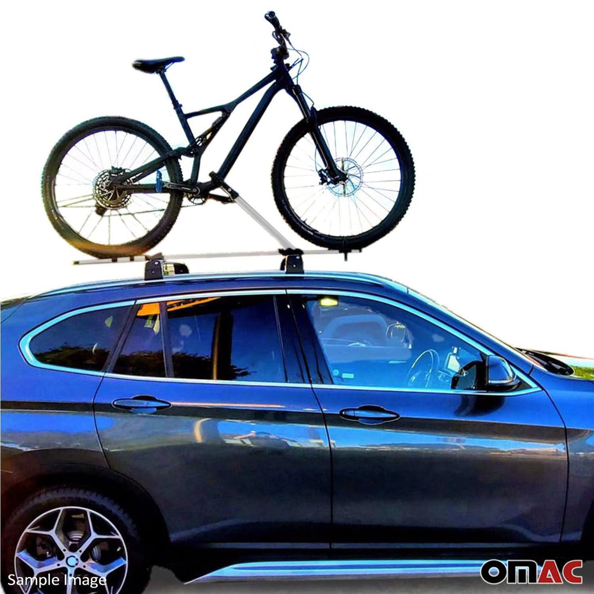 Aluminium Silver Roof Bike Carrier Rack E828