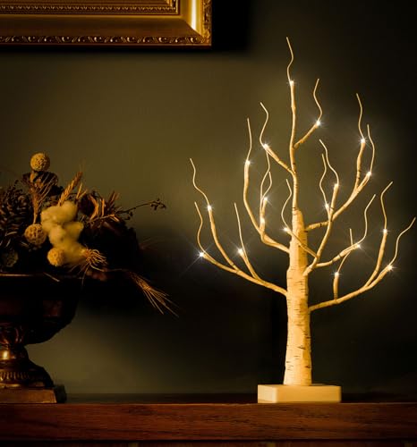4ft 48LED Artificial Birch Tree Light G402130