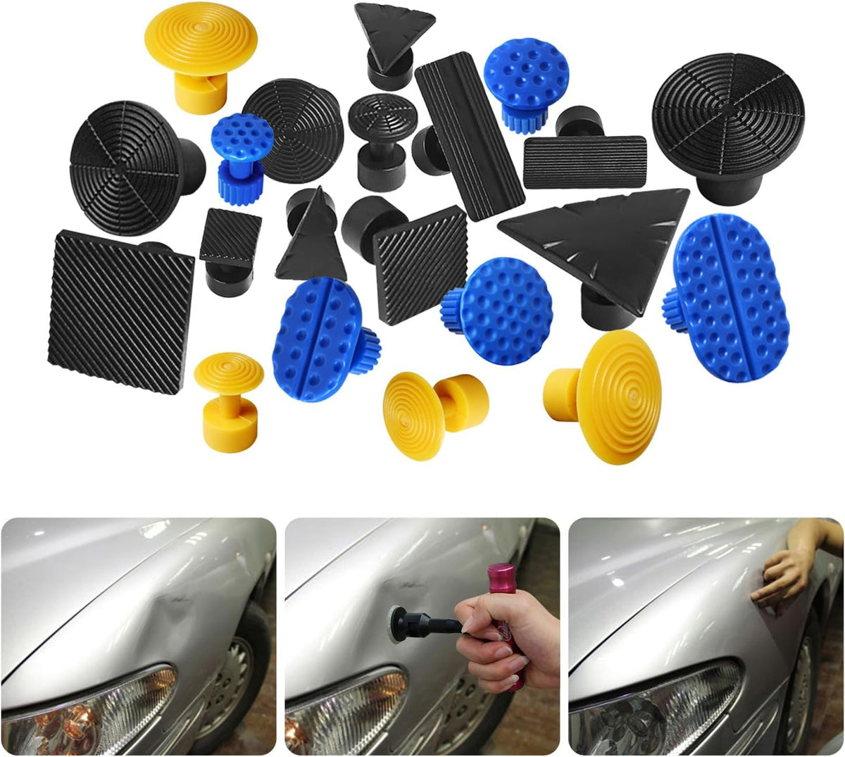 68 Pcs Paintless Dent Removal Tools Kit S322
