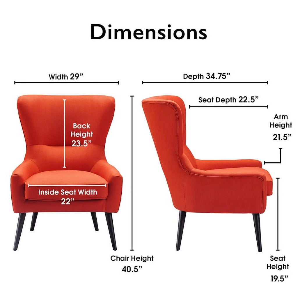 Auburn Wingback Chair U6851