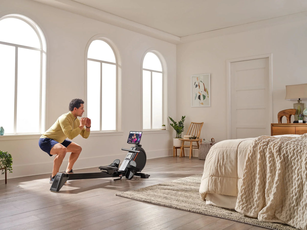 Rower with LCD Display and Tablet Holder I7831
