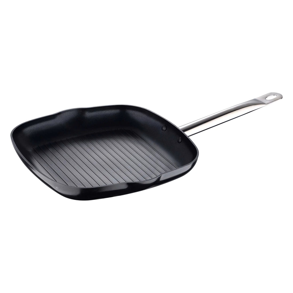 11" Black Cast Aluminum Non Stick Grill Pan X630