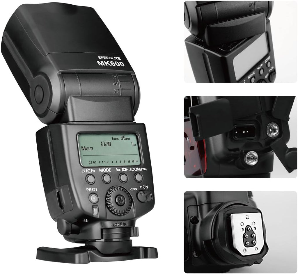 High Speed Sync TTL Camera Flash for DSLR Cameras H730845