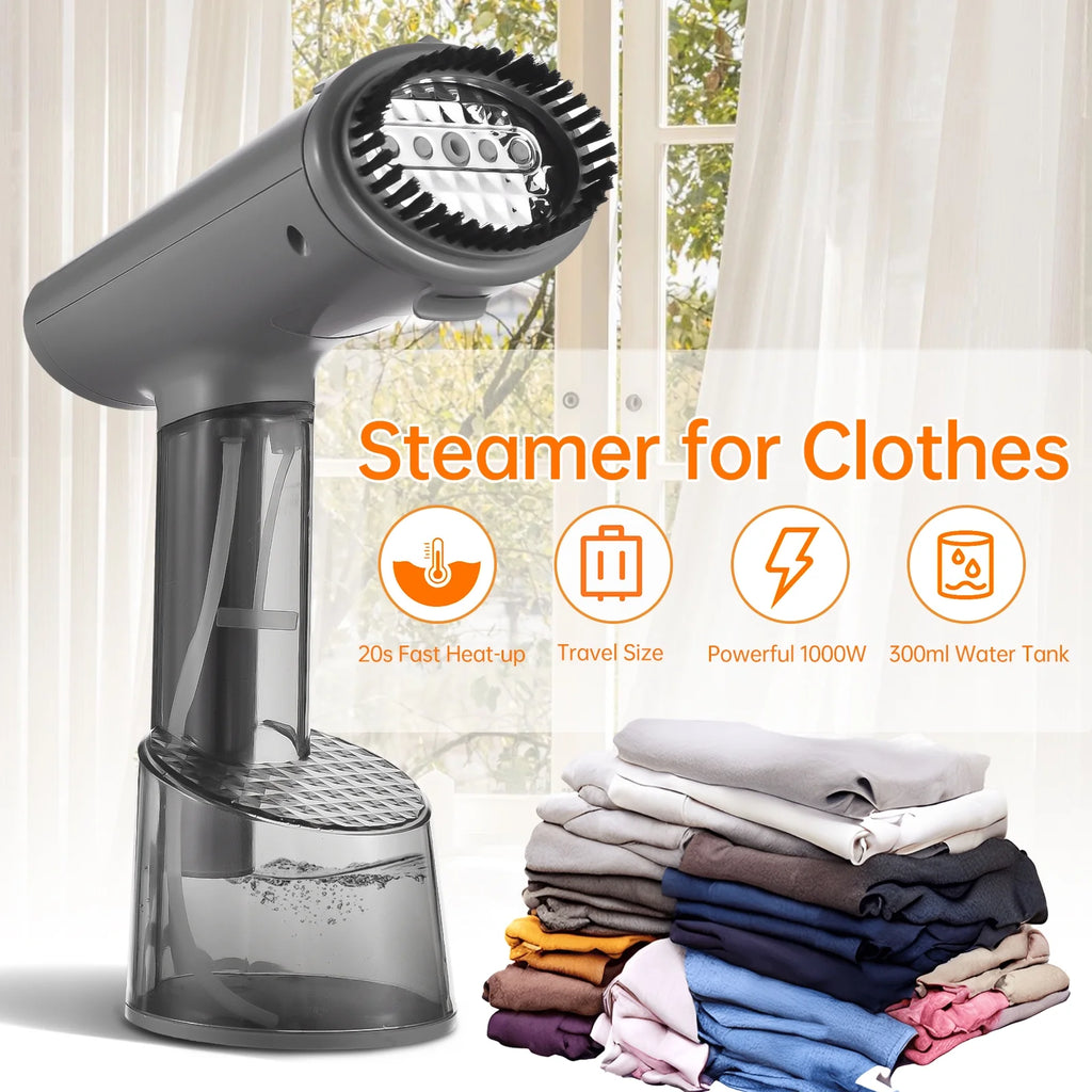 Handheld Garment Steamer 1000 Watts with Brush B496265