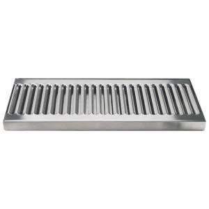 Stainless Steel #4 Brushed Finish Surface Mount Drip Tray E996