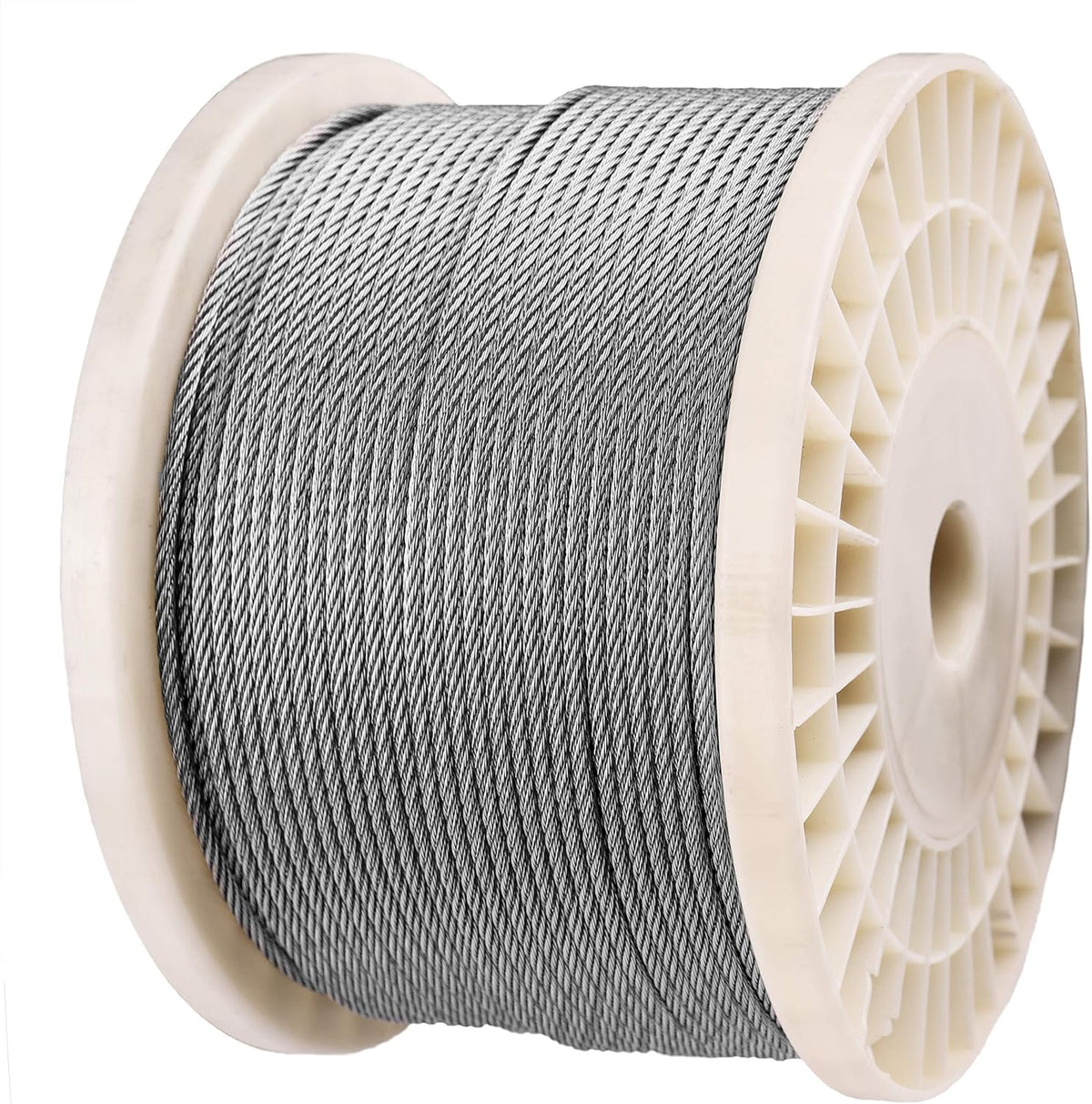 300 Feet 1/8 316 Stainless Steel Wire Rope Aircraft Cable 7x7 K505