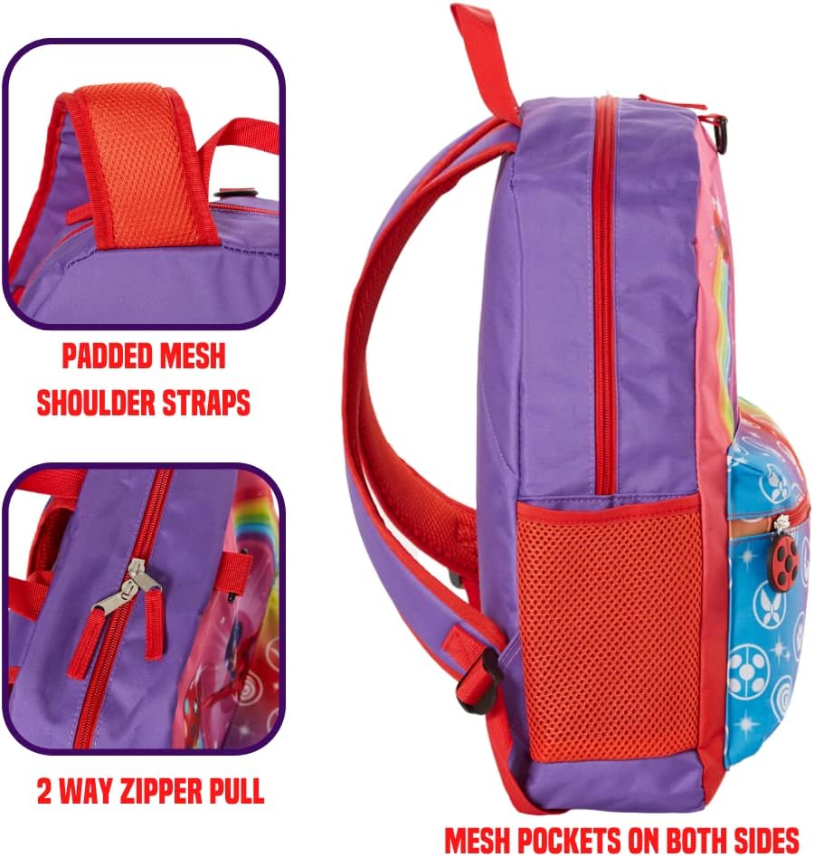 16 inch 5 Piece Backpack Set with Lunch Bag L627464