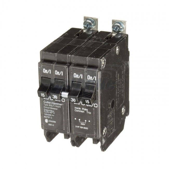 Quad 15/30/30/15 Amp Bolt-On Circuit Breaker O6424