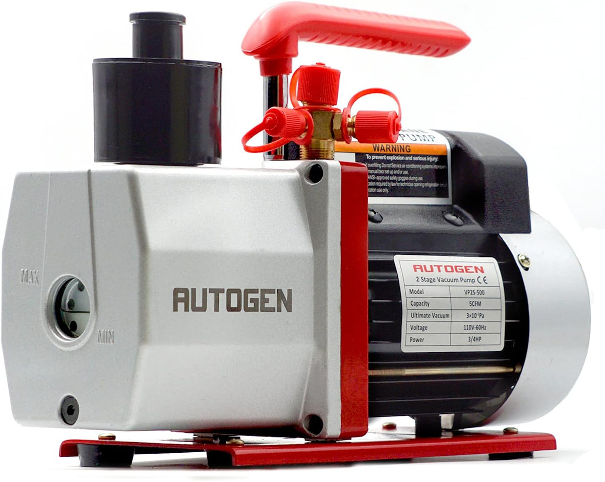 2-Stage Air Vacuum Pump 5CFM 3/4HP 0.3 Pa H123221