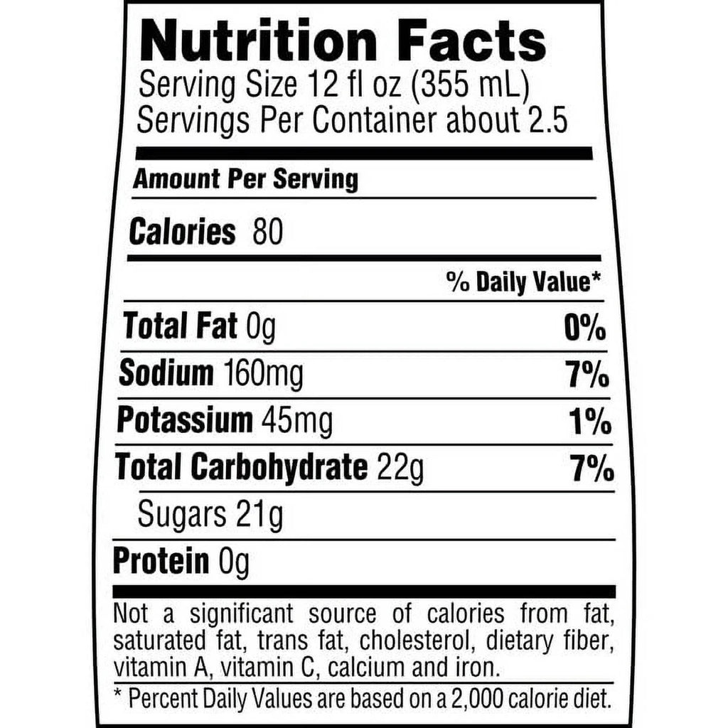 Strawberry Sports Drink, 28 Fl Oz Bottles, Quantity of 4 X65819
