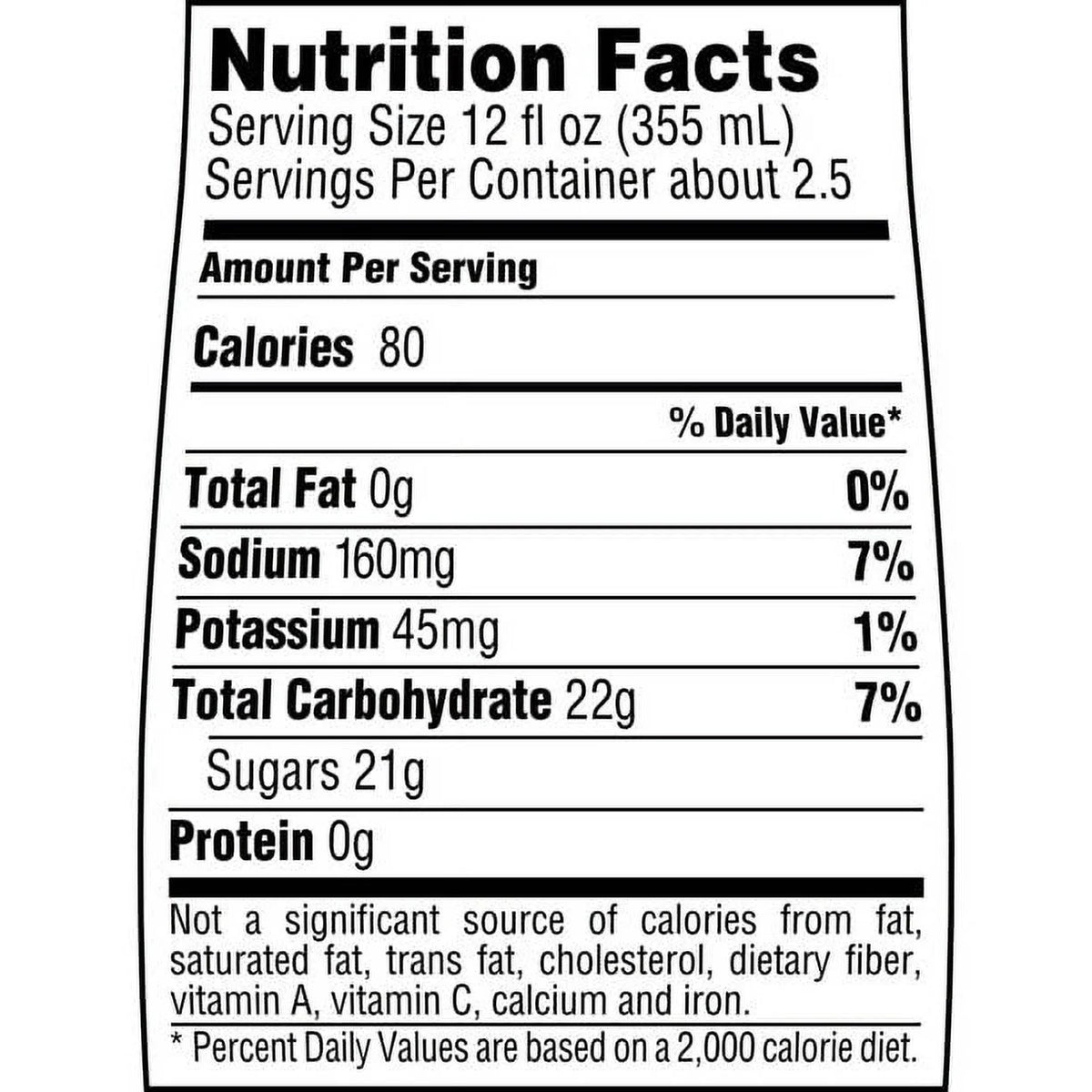Strawberry Sports Drink, 28 Fl Oz Bottles, Quantity of 4 X65819