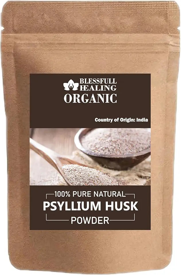 Organic Psyllium Husk Powder 300 Gram / 10.58 oz Q306063