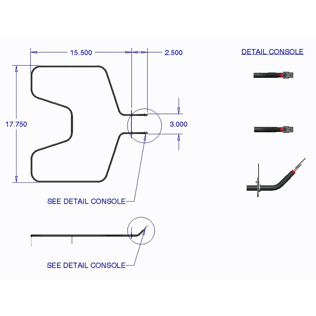Replacement Bake Element F760