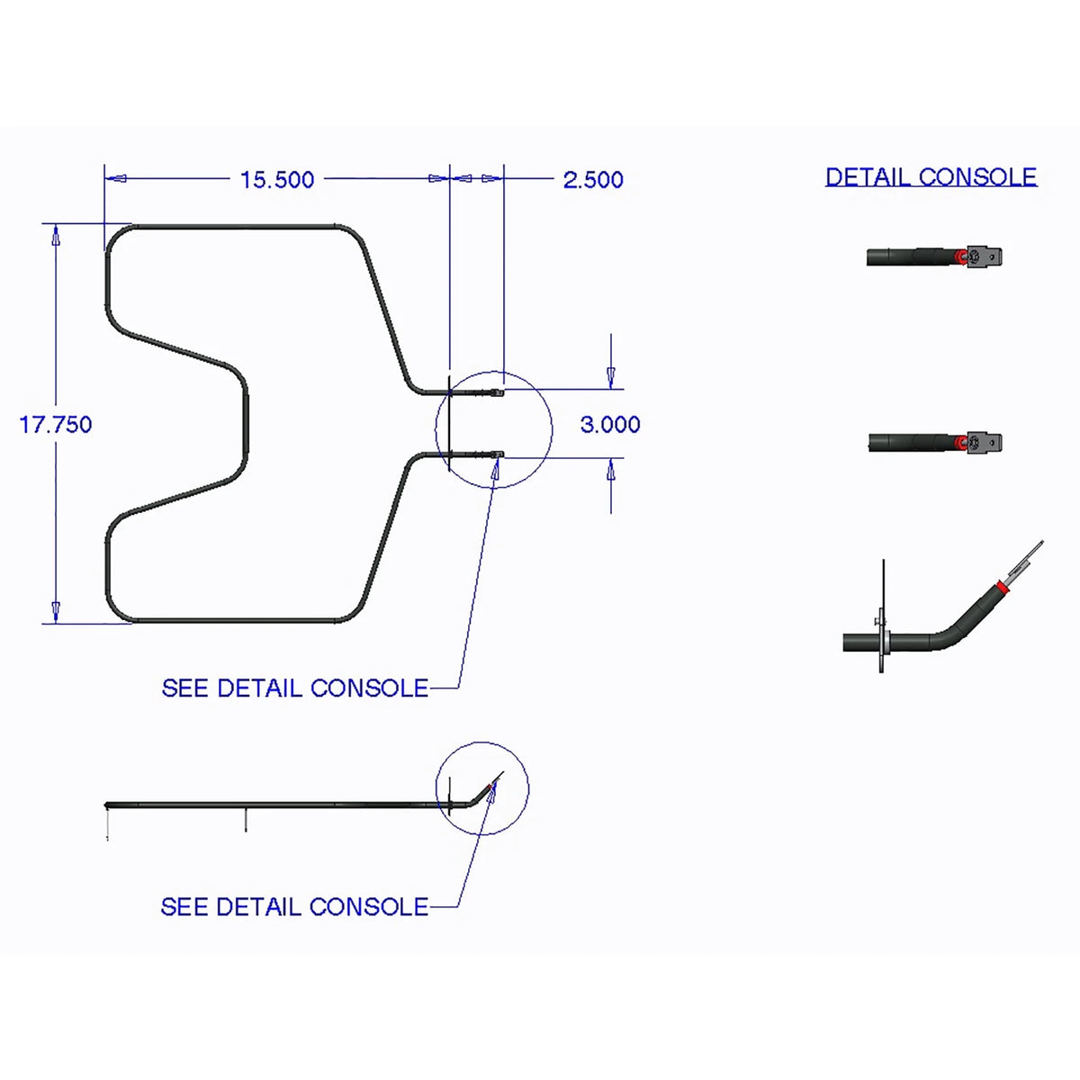 Replacement Bake Element F760