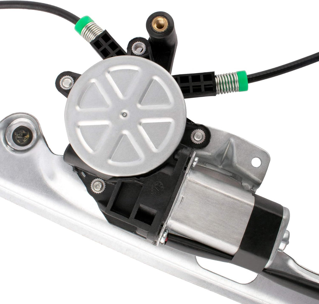 Power Window Regulator with Motor Compatible with Chevy Silverado Tahoe GMC Yukon XL Sierra Escalade Pickup Truck SUV 2002-2006 Pack of 2 L326
