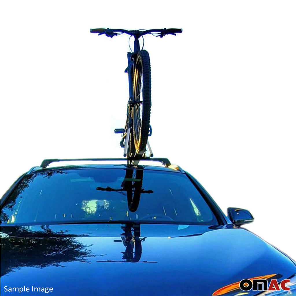 Aluminium Silver Roof Bike Carrier Rack E828
