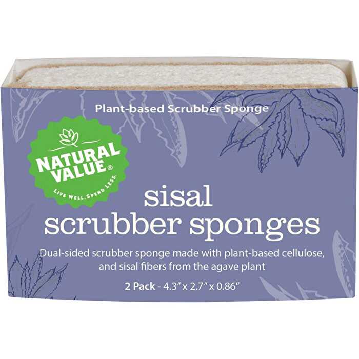 Sisal Scrubber Sponge 2pk B318