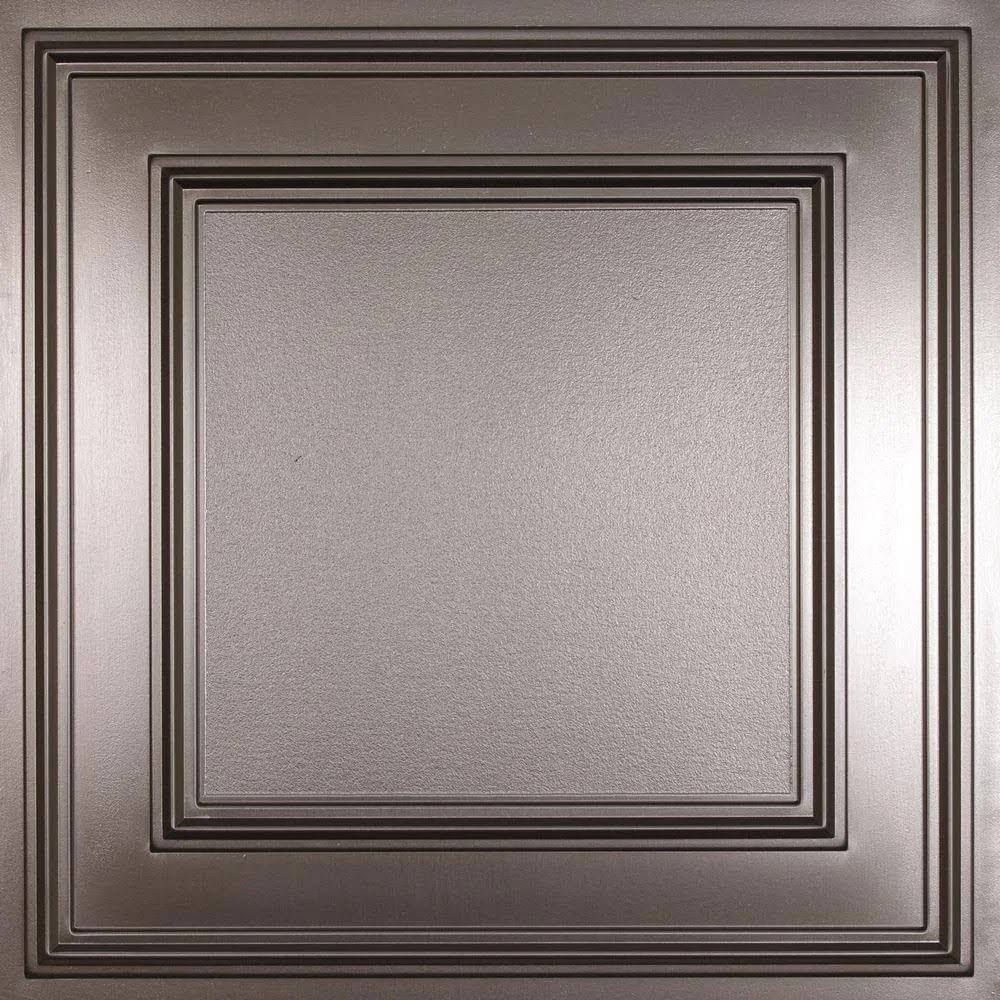 Faux Tin 2 ft. x 2 ft. Ceiling Panel (Case of 6) J60865