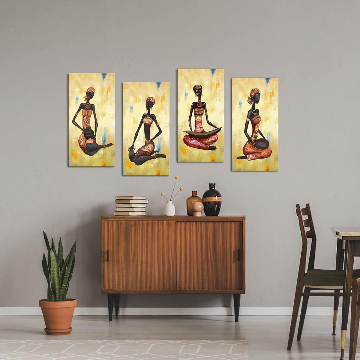 African Women Wall Pictures Canvas Art Prints A995