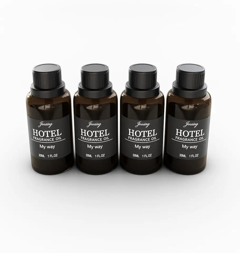 Essential Oils Set, 4 Fl Oz Fragrance Oil Glass Bottle for Aromatherapy Diffusers and Humidifiers A76182