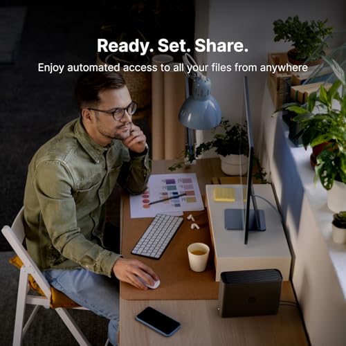 4TB Personal Cloud Storage Device Black G128657