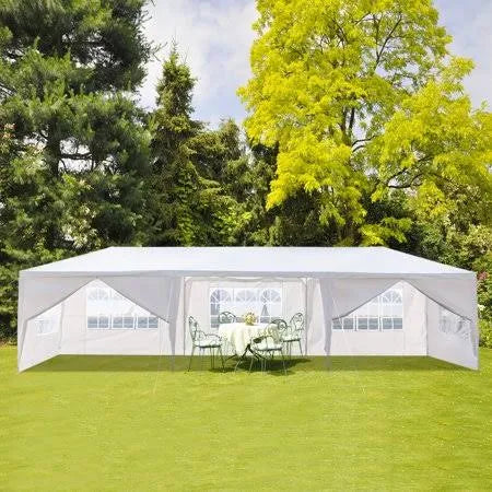 10 x 30 Outdoor Canopy Tent with 8 Side Walls L682