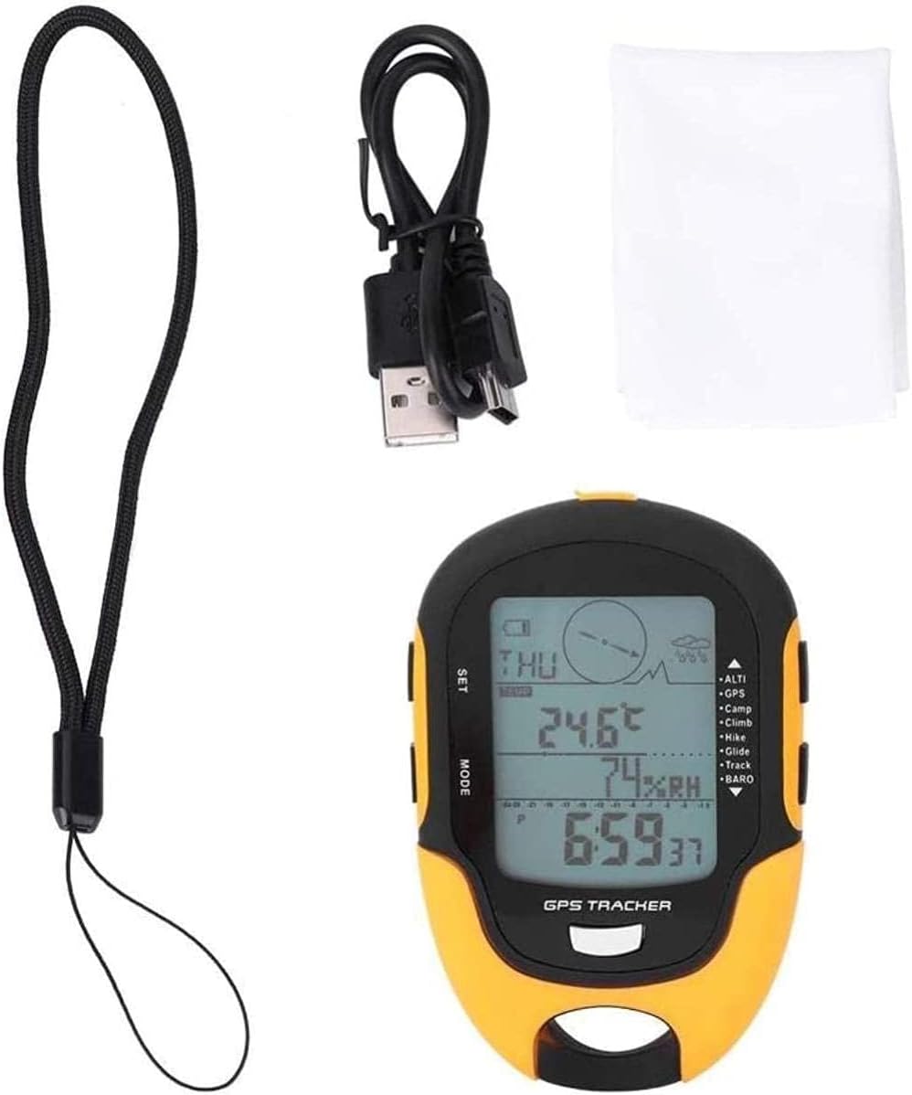 Digital IPX4 Waterproof Altimeter Barometer E22396