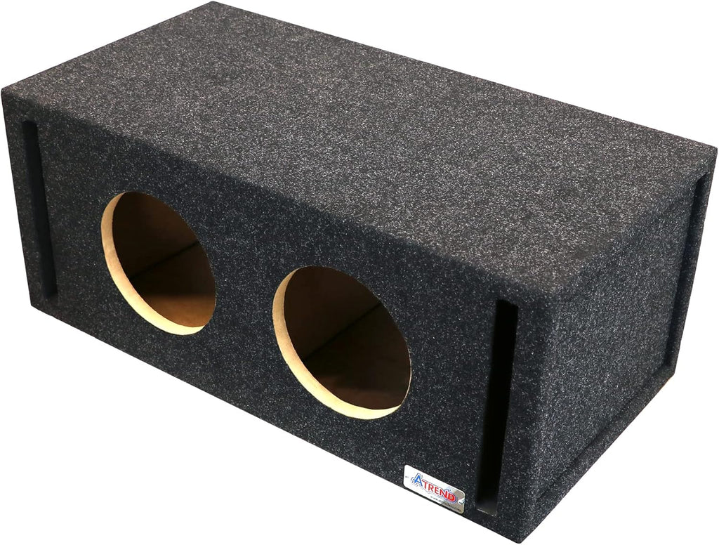 8” Dual Vented Subwoofer Enclosure, Gray U315