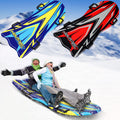 2 Pack Large Foam Snow Sled with Handles T621720