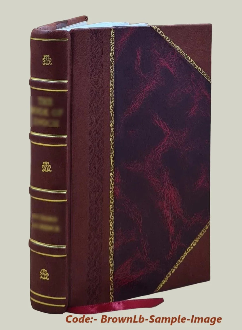 Leather Bound Volume v. 13 1921 P5985