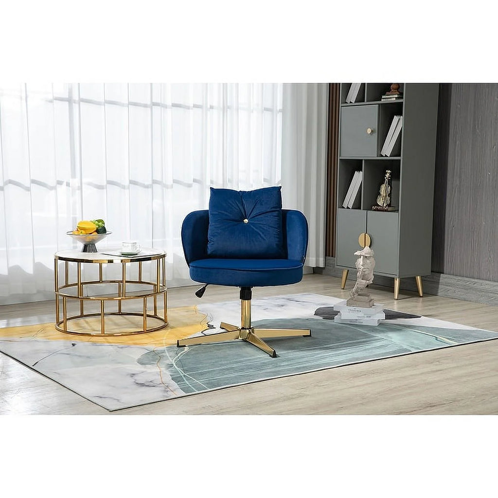 Adjustable Swivel Task Chair Red Q815