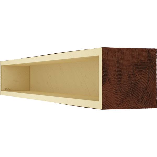 Natural Pecan Faux Wood Fireplace Mantel K169