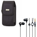 Rugged Case Earbuds Hands-free Earphones with Mic K10257