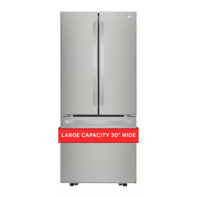 22 cu. ft. French Door Refrigerator with Ice Maker in Stainless Steel M946