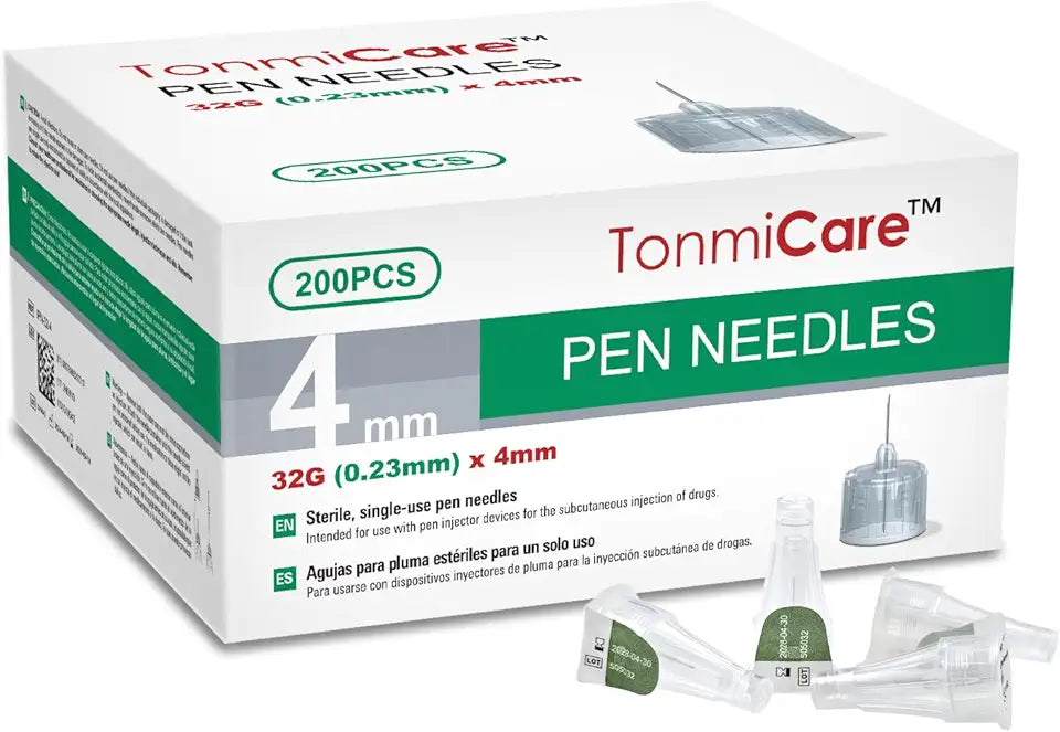 32g 4mm Ultra Fine Pen Needles 200 pcs/Box I12222