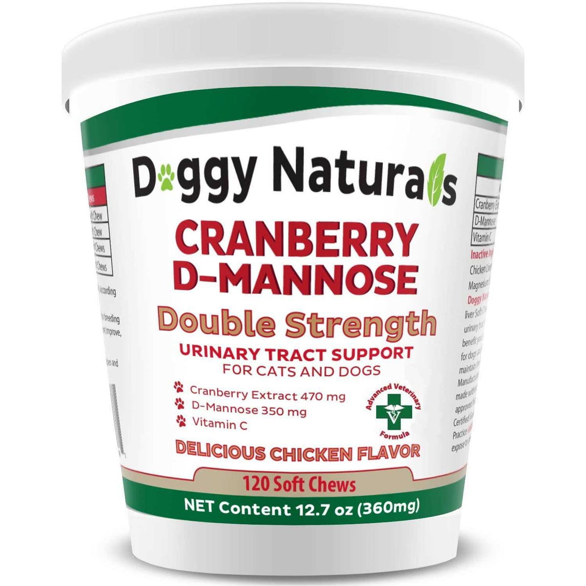 Cranberry D-Mannose for Dogs and Cats H7493