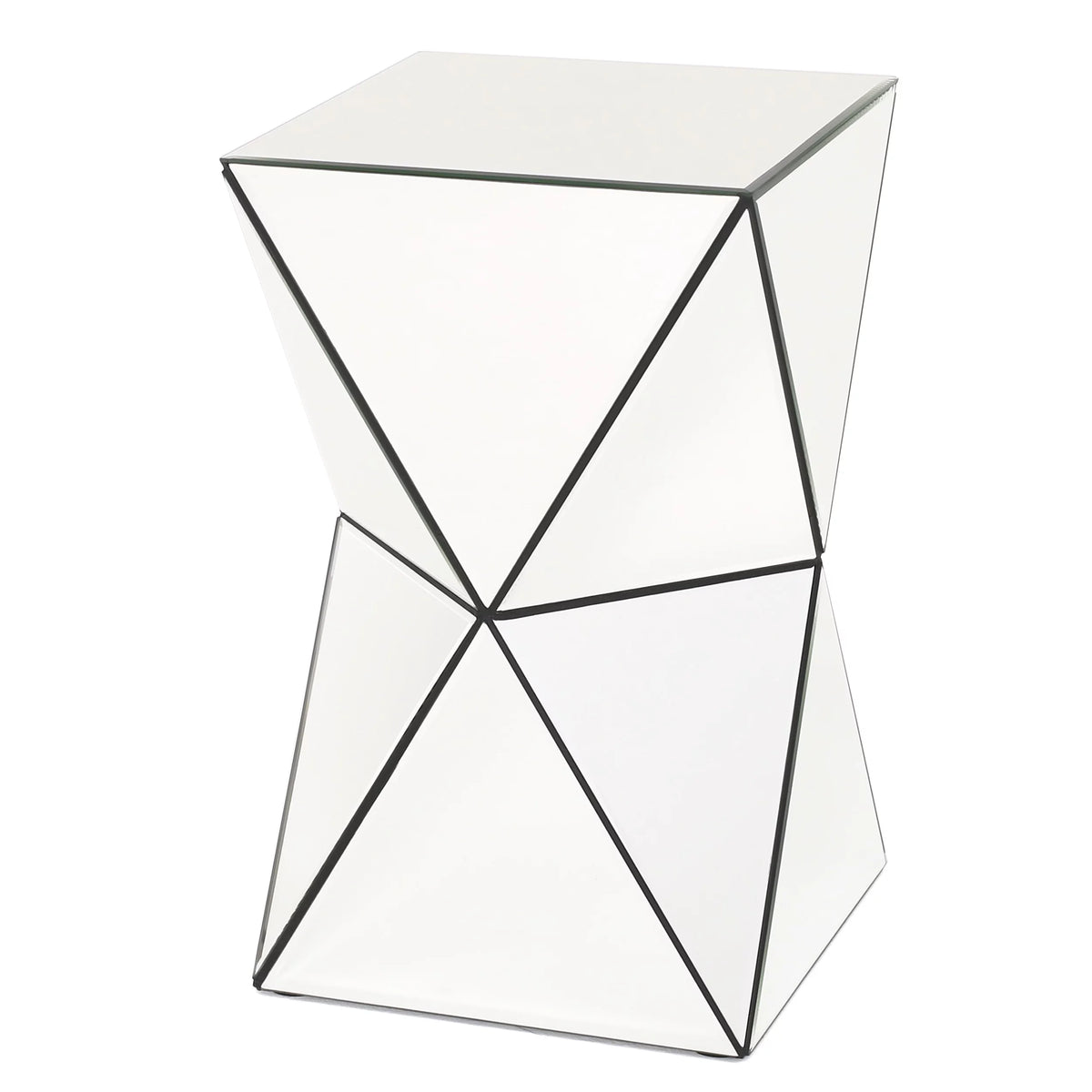 Mirrored Side Table P2132