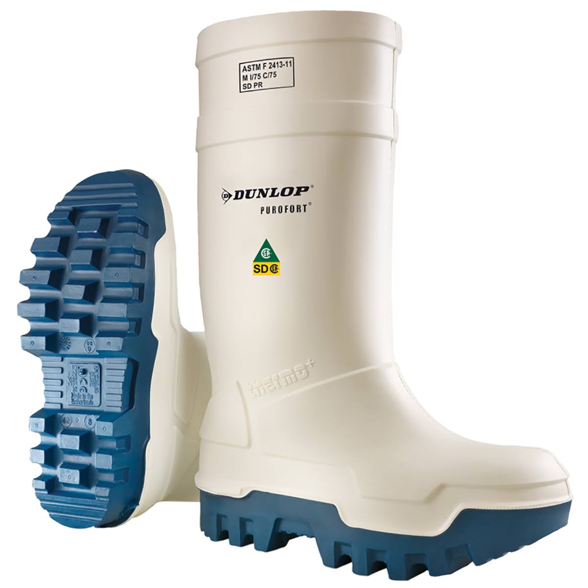 White Full Safety Boots - Size 6 K728722