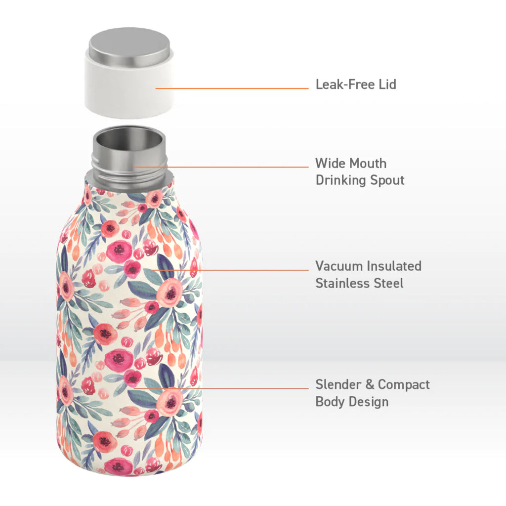Insulated Double Walled Stainless Steel Bottle 16 Ounce C462