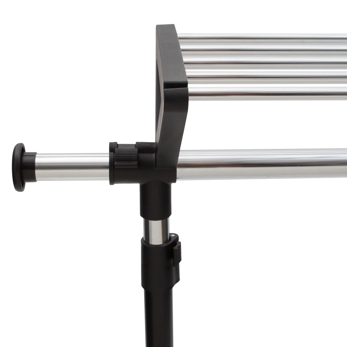 Adjustable Garment Rack with Storage Shelves A501163