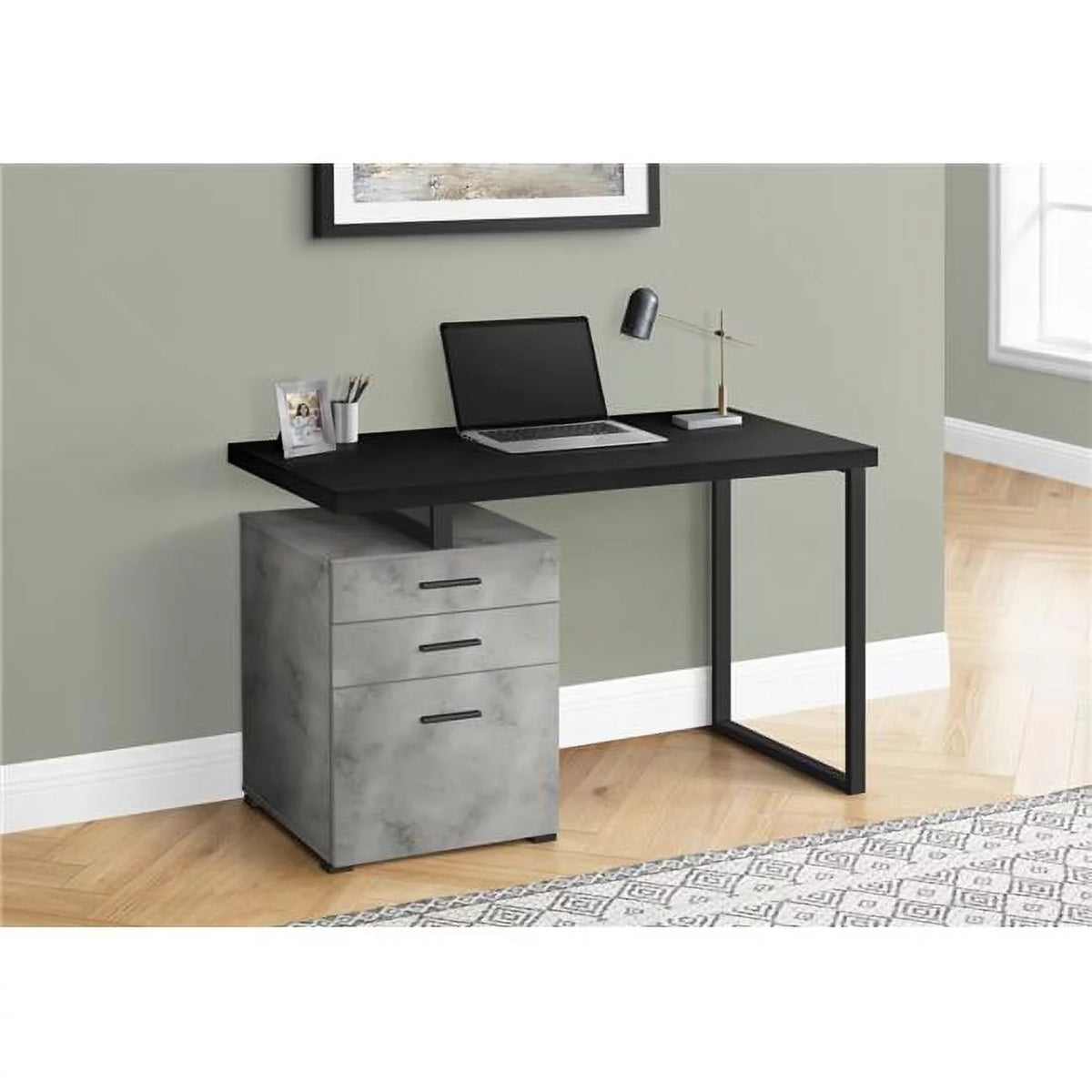 48 in. Metal Computer Desk I4277