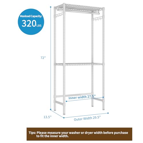 Over The Washer and Dryer Storage Shelf J3073