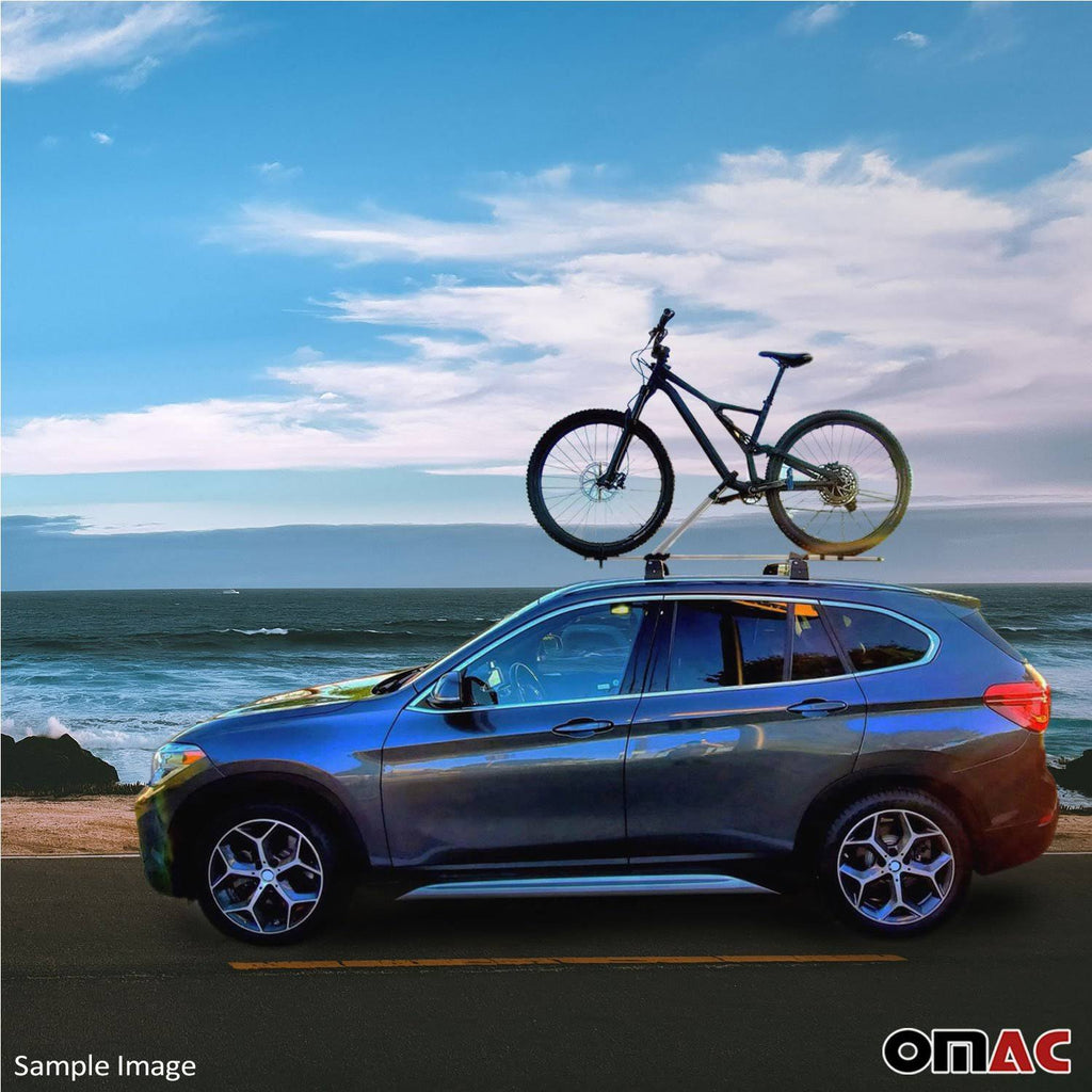 Aluminium Silver Roof Bike Carrier Rack E828