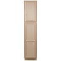 Natural Unfinished Door Pantry Stock Cabinet U88451