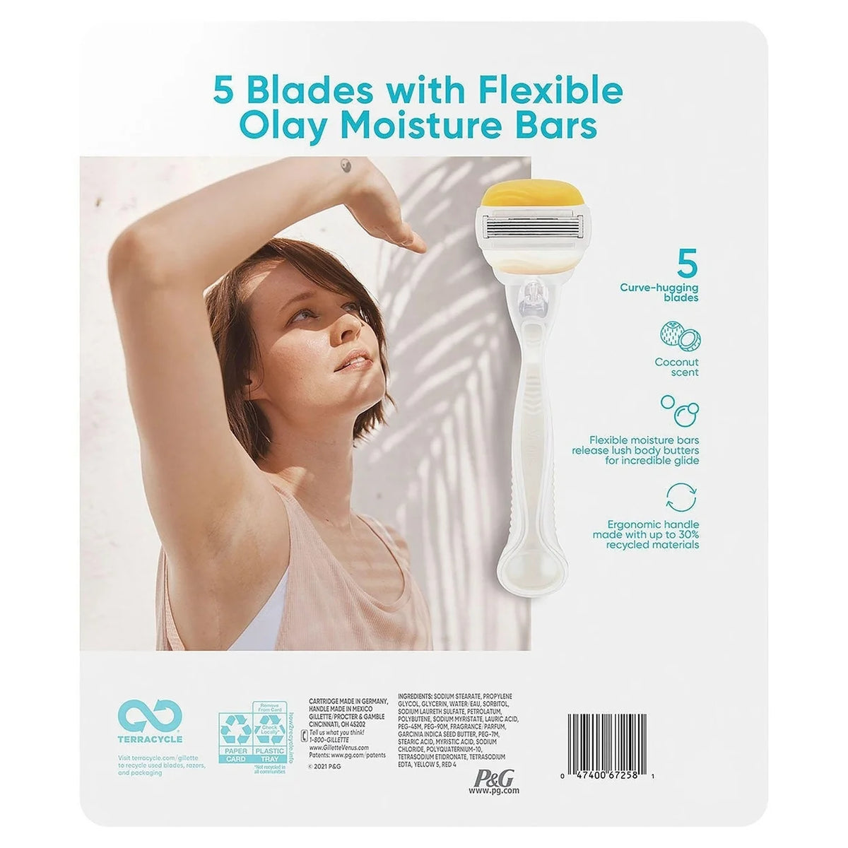 Women's Razor Handle + 10 Blade Refills W237831