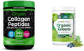 Collagen Peptides Powder & Organic Green Powder Smoothie Mix K9779