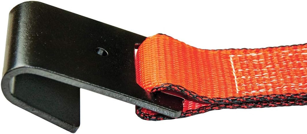 2 Pack 2 Inch x 27 Foot Ratchet Strap with Flat Hooks R947894